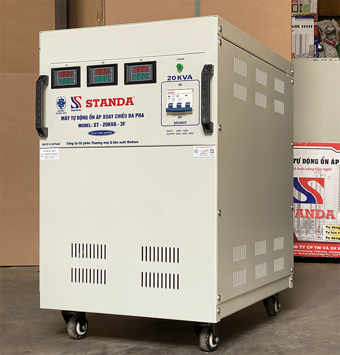 Ổn áp Standa 20kVA 3 pha chính hãng