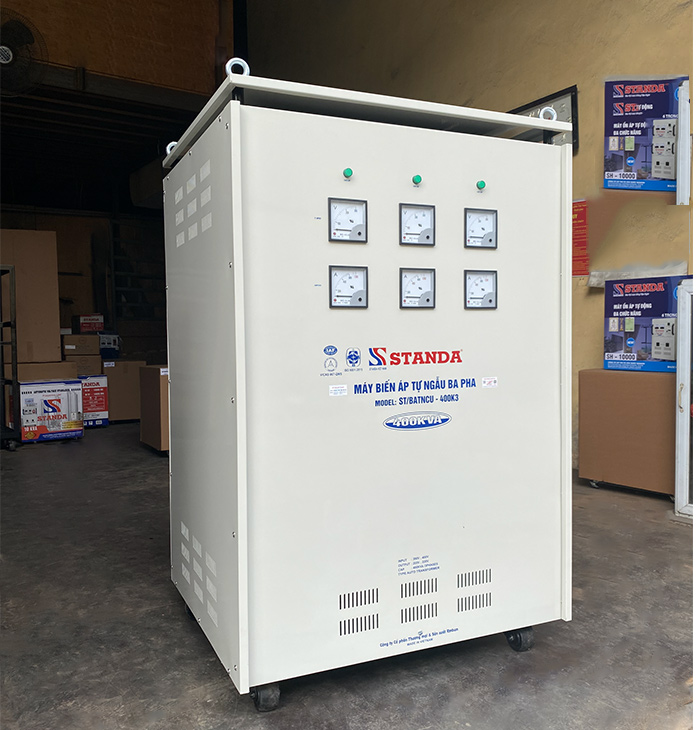 Biến Áp 400kVA Tự Ngẫu Chính Hãng đời mới