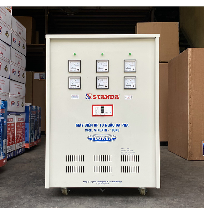 Máy biến áp 100kVA đời mới
