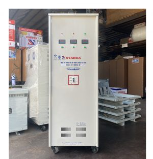 Ổn áp standa 60kva dải 260v-430v 3 pha